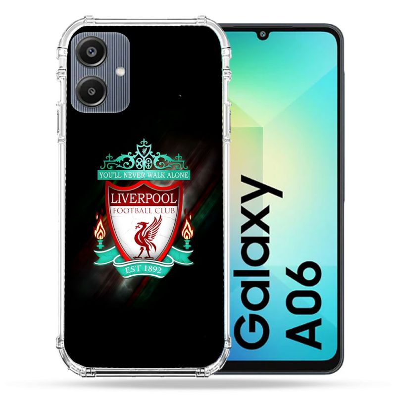 Coque Renforcée Pour Samsung Galaxy A06 Foot Liverpool