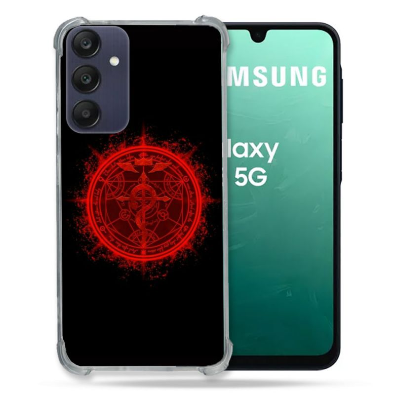 Coque Renforcée Pour Samsung Galaxy A16 5G Manga Fullmetal Alchemist Logo