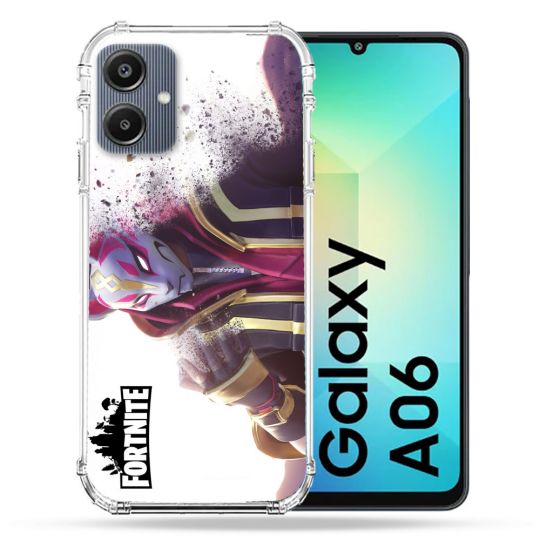 Coque Renforcée Pour Samsung Galaxy A06 Fortnite Blanc