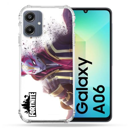 Coque Renforcée Pour Samsung Galaxy A06 Fortnite Blanc