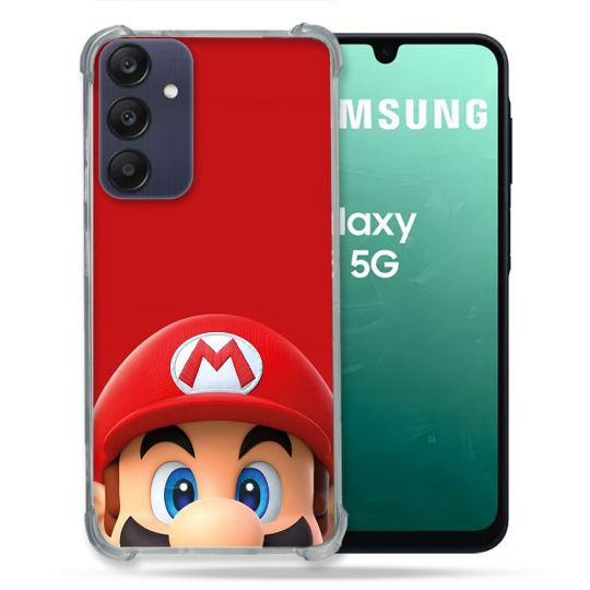 Coque Renforcée Pour Samsung Galaxy A16 5G Mario Rouge