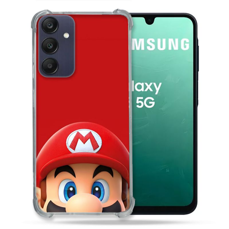 Coque Renforcée Pour Samsung Galaxy A16 5G Mario Rouge