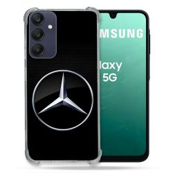 Coque Renforcée Pour Samsung Galaxy A16 5G Mercedes Carbone