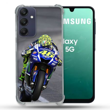 Coque Renforcée Pour Samsung Galaxy A16 5G Moto Course GP Wheeling 46