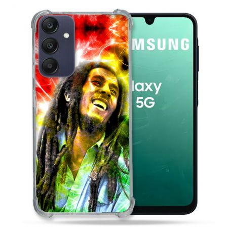 Coque Renforcée Pour Samsung Galaxy A16 5G Musique Bob Marley Color