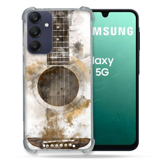 Coque Renforcée Pour Samsung Galaxy A16 5G Musique Guitare Tag