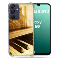 Coque Renforcée Pour Samsung Galaxy A16 5G Musique Piano Retro