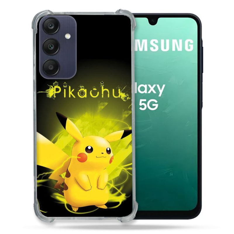 Coque Renforcée Pour Samsung Galaxy A16 5G Pokemon Pikachu Eclair