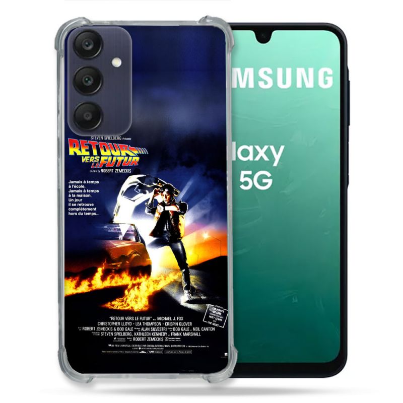 Coque Renforcée Pour Samsung Galaxy A16 5G Retour Vers Le Futur Affiche