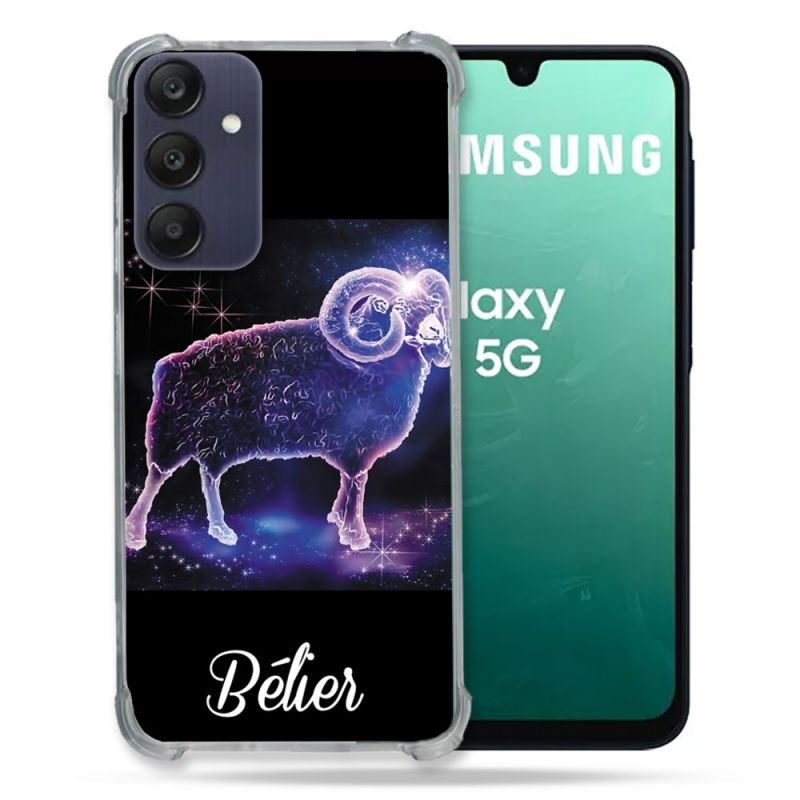 Coque Renforcée Pour Samsung Galaxy A16 5G Signe Zodiaque 2 Bélier