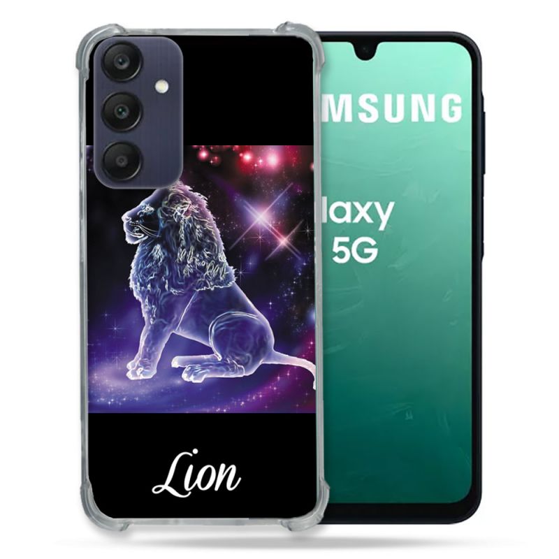 Coque Renforcée Pour Samsung Galaxy A16 5G Signe Zodiaque 2 Lion
