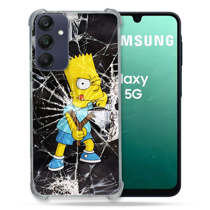 Coque Renforcée Pour Samsung Galaxy A16 5G Simpson Bart