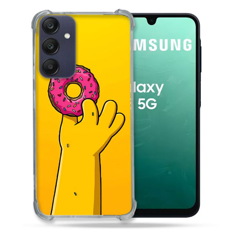 Coque Renforcée Pour Samsung Galaxy A16 5G Simpson Donuts