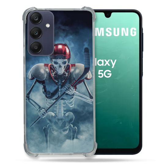 Coque Renforcée Pour Samsung Galaxy A16 5G Sport Hockey Squelette