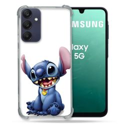 Coque Renforcée Pour Samsung Galaxy A16 5G Stitch Blanc