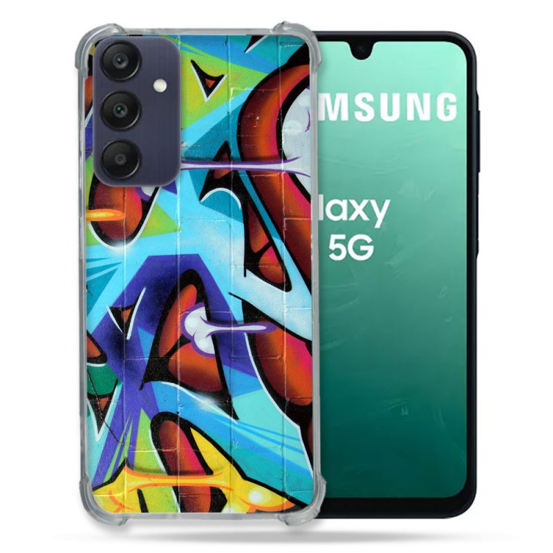 Coque Renforcée Pour Samsung Galaxy A16 5G Street Art Graf Color