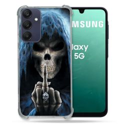 Coque Renforcée Pour Samsung Galaxy A16 5G Tete de Mort Doigt