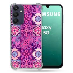 Coque Renforcée Pour Samsung Galaxy A16 5G Texture Carreau Ciment Violet