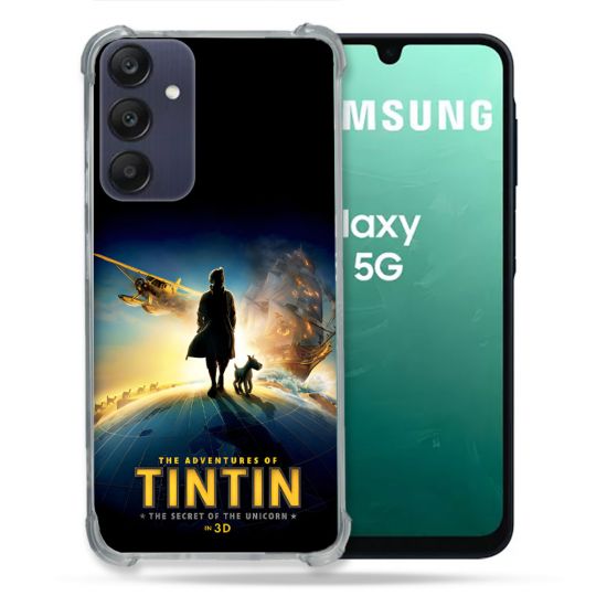 Coque Renforcée Pour Samsung Galaxy A16 5G Tintin Affiche