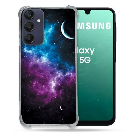 Coque Renforcée Pour Samsung Galaxy A16 5G Univers Bleu Violet