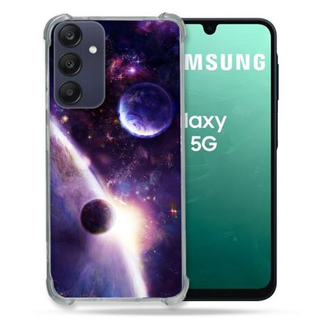 Coque Renforcée Pour Samsung Galaxy A16 5G Univers Planete Stellaire