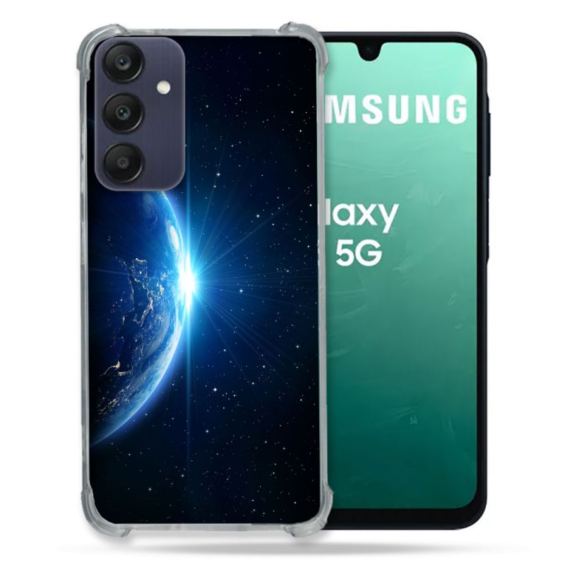 Coque Renforcée Pour Samsung Galaxy A16 5G Univers Planete Terre