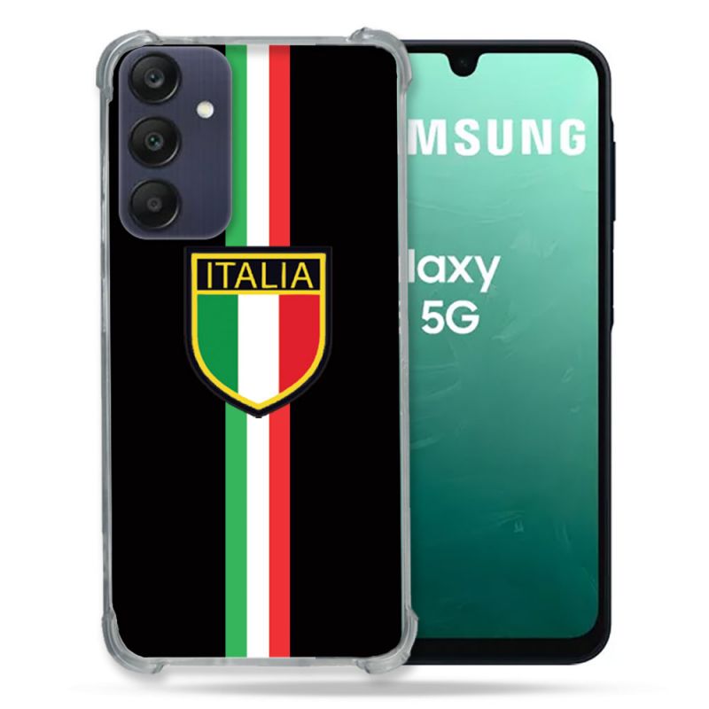Coque Renforcée Pour Samsung Galaxy A16 5G Voyage Italie 3 Noir