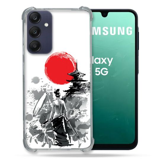 Coque Renforcée Pour Samsung Galaxy A16 5G Voyage Japon Femme