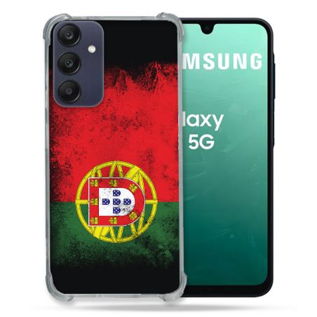 Coque Renforcée Pour Samsung Galaxy A16 5G Voyage Portugal Drapeau