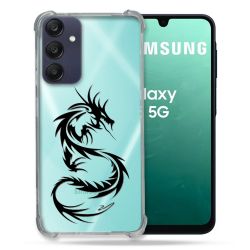 Coque Transparente Pour Samsung Galaxy A16 5G Dragon Noir