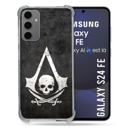 Coque Renforcée Pour Samsung Galaxy S24 FE Assassin Creed Tete Mort