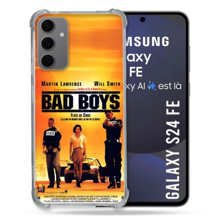 Coque Renforcée Pour Samsung Galaxy S24 FE Bad Boys Affiche