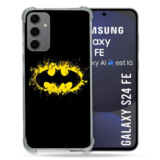 Coque Renforcée Pour Samsung Galaxy S24 FE Batman Logo