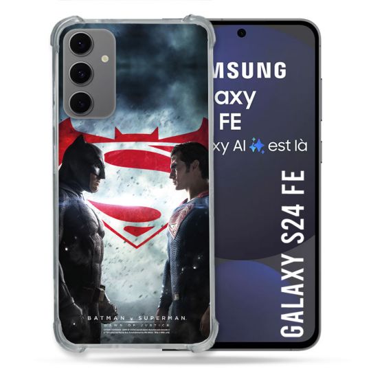 Coque Renforcée Pour Samsung Galaxy S24 FE Batman VS Superman
