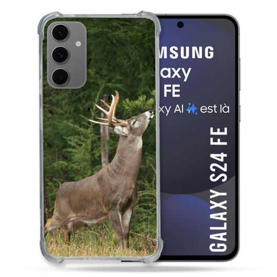 Coque Renforcée Pour Samsung Galaxy S24 FE Chasse Cerf
