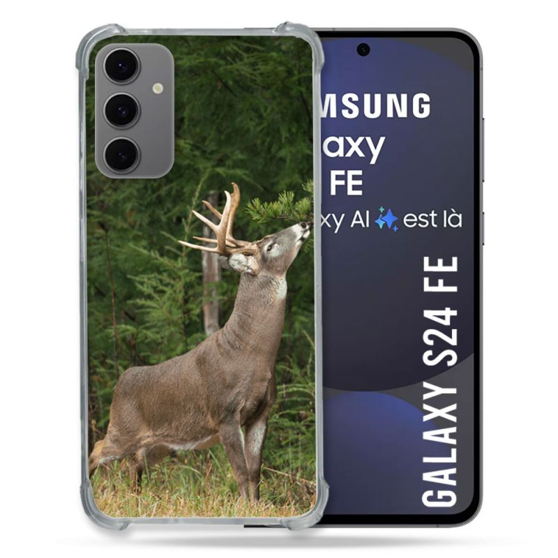 Coque Renforcée Pour Samsung Galaxy S24 FE Chasse Cerf