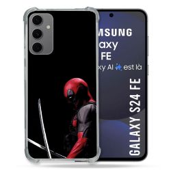 Coque Renforcée Pour Samsung Galaxy S24 FE Deadpool Epee