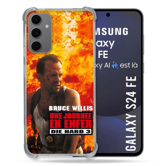 Coque Renforcée Pour Samsung Galaxy S24 FE Die Hard Affiche