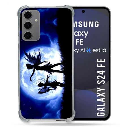 Coque Renforcée Pour Samsung Galaxy S24 FE Fantastique Fee Lune