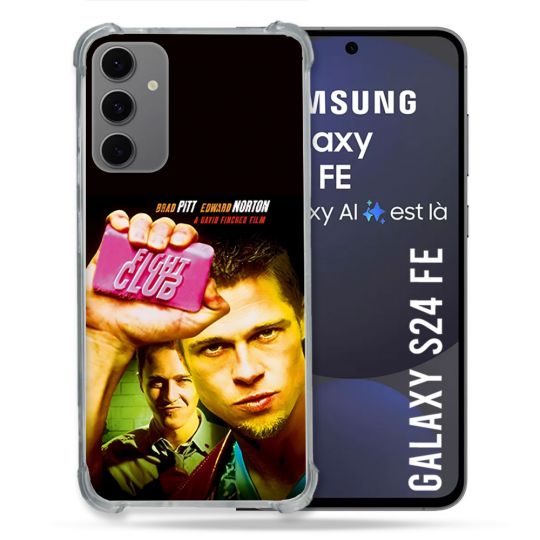 Coque Renforcée Pour Samsung Galaxy S24 FE Fight Club Affiche