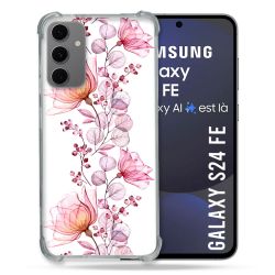 Coque Renforcée Pour Samsung Galaxy S24 FE Fleur Eclosion