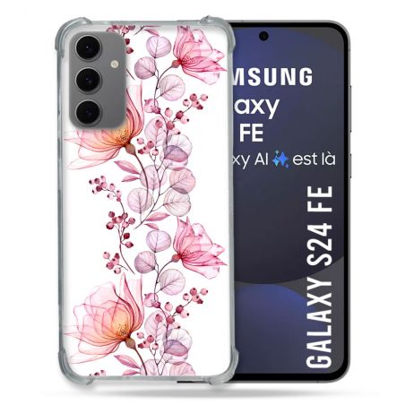 Coque Renforcée Pour Samsung Galaxy S24 FE Fleur Eclosion