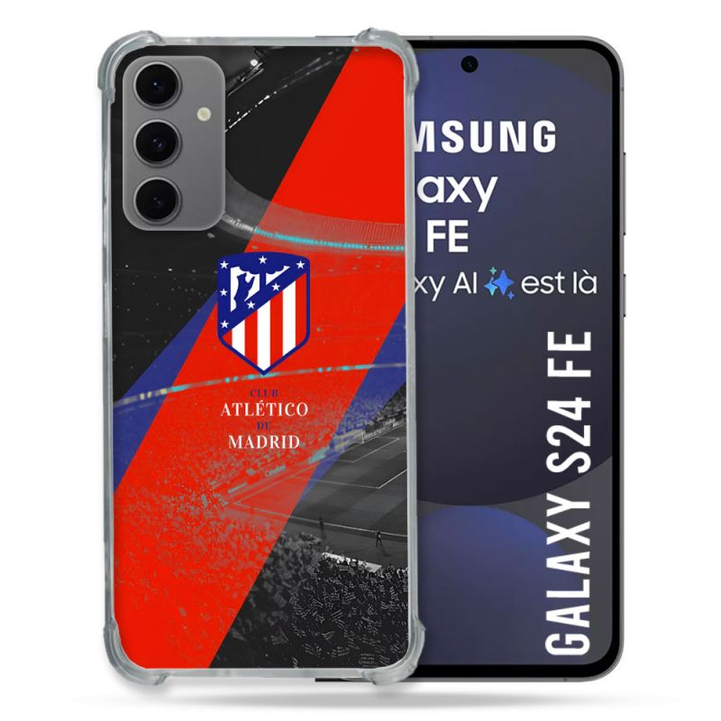 Coque Renforcée Pour Samsung Galaxy S24 FE Foot Athletico Madrid
