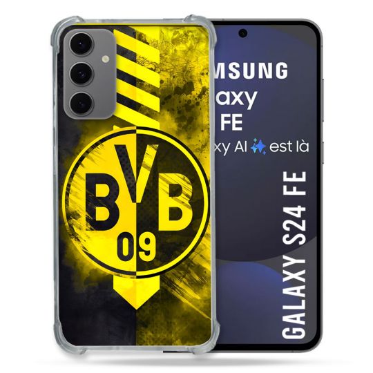 Coque Renforcée Pour Samsung Galaxy S24 FE Foot Dortmund