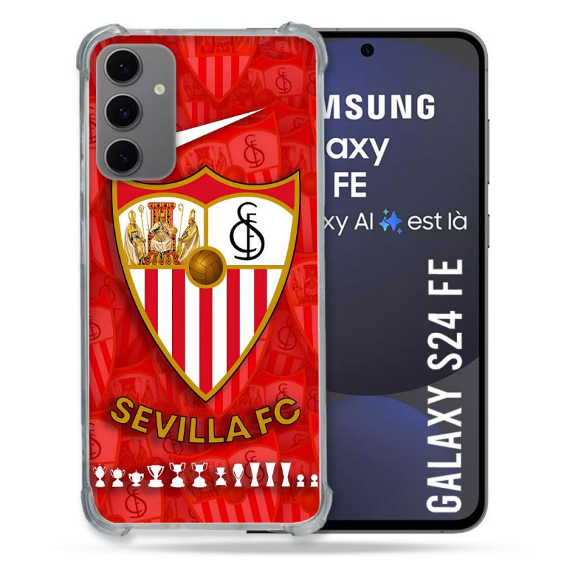 Coque Renforcée Pour Samsung Galaxy S24 FE Foot FC Sevilla