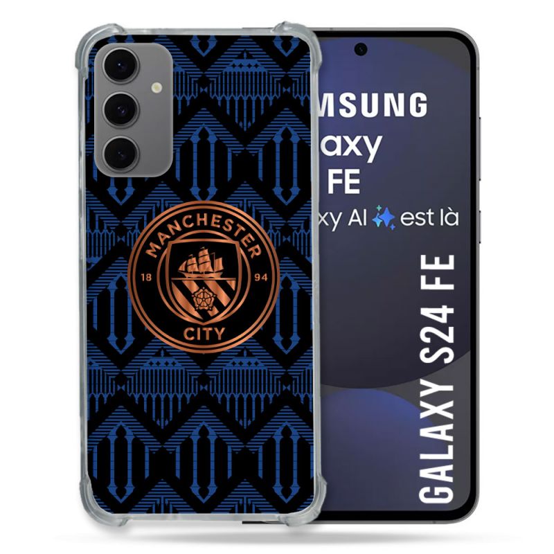 Coque Renforcée Pour Samsung Galaxy S24 FE Foot Manchester City