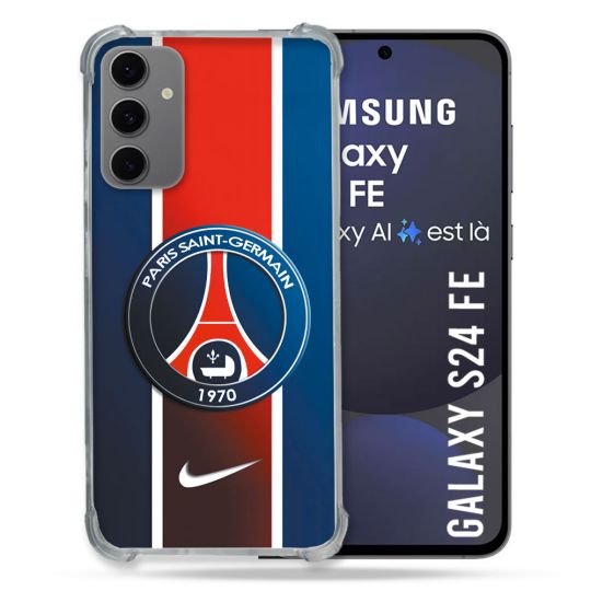Coque Renforcée Pour Samsung Galaxy S24 FE Foot PSG 1970