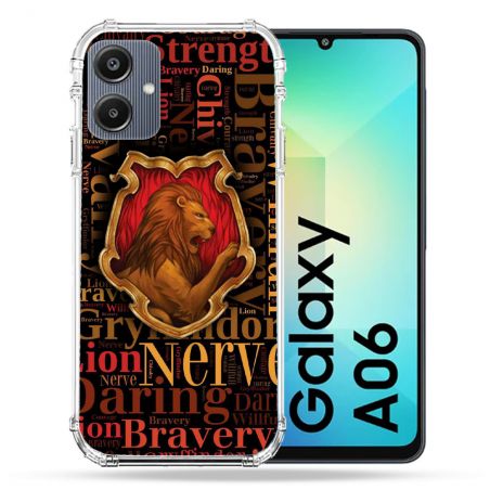 Coque Renforcée Pour Samsung Galaxy A06 Harry Potter Griffondor