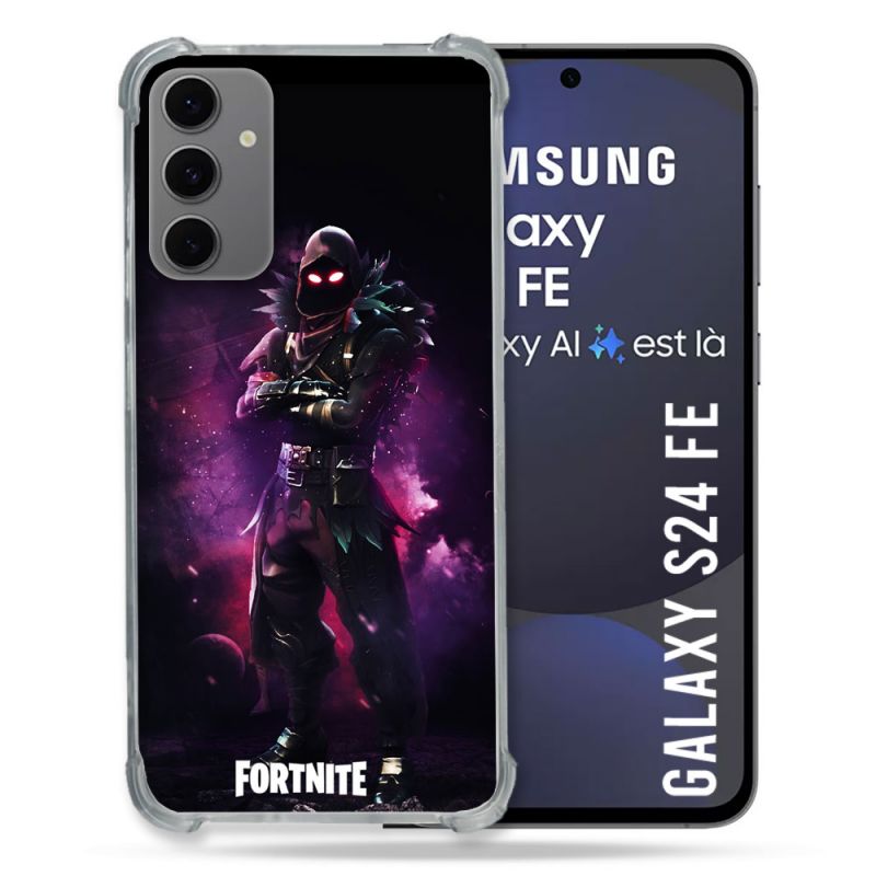 Coque Renforcée Pour Samsung Galaxy S24 FE Fortnite Raven
