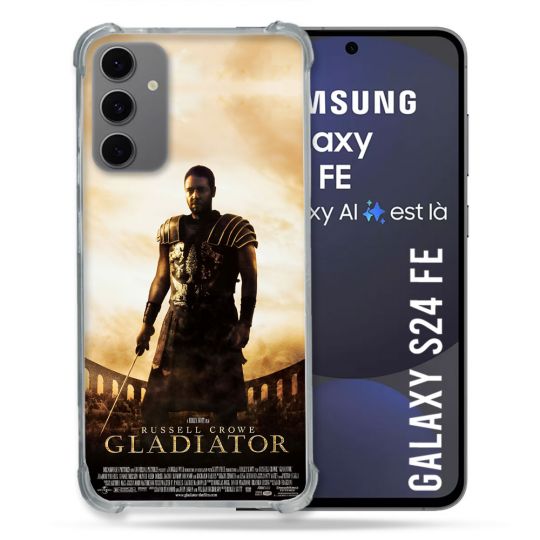 Coque Renforcée Pour Samsung Galaxy S24 FE Gladiator Affiche